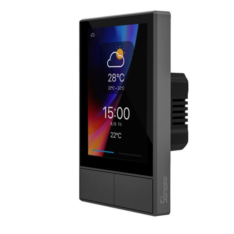 Sonoff NSPanel WiFi Smart Scene Switch Thermostat Temperature All - in - One Control Touch Screen, US Plug(Black) - British D'sire Main image