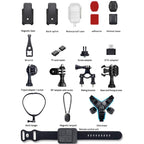 SOOCOO SAW1 Pro With 64G Memory Card 4K HD Anti - Shake Waterproof Motorcycle Riding Recorder Chest Head Mounted Diving Thumb Camera - British D'sire