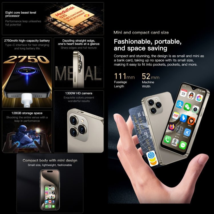 SOYES F9 Max, 6GB+128GB, 4.3 inch Android 12 MTK6762 Octa Core, Network: 4G, OTG, Dual SIM (Dark Blue) - British D'sire