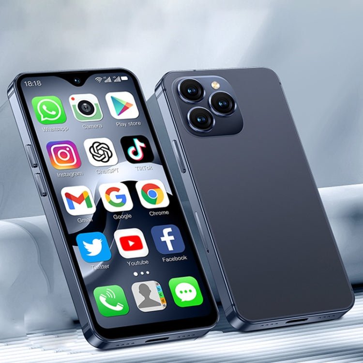 SOYES F9 Max, 6GB+128GB, 4.3 inch Android 12 MTK6762 Octa Core, Network: 4G, OTG, Dual SIM (Dark Blue) - British D'sire