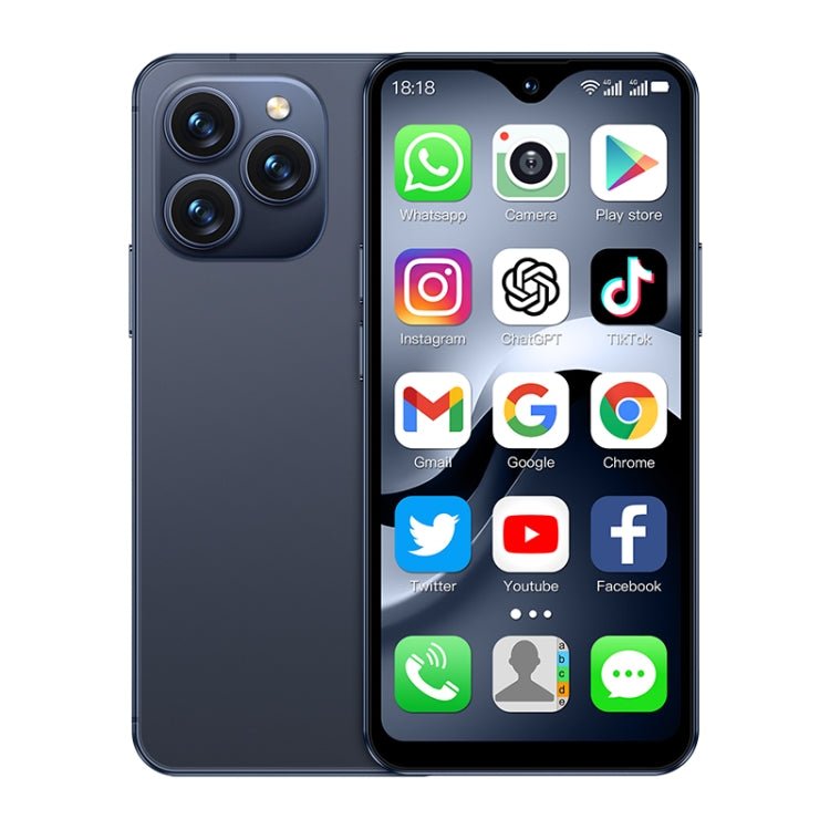 SOYES F9 Max, 6GB+128GB, 4.3 inch Android 12 MTK6762 Octa Core, Network: 4G, OTG, Dual SIM (Dark Blue) - British D'sire