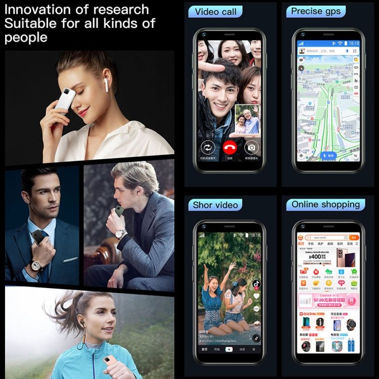 SOYES XS11, 1GB+8GB, 2.5 inch MTK6580 Quad Core up to 1.3GHz, Bluetooth, WiFi, FM, Network: 3G, Dual SIM(Green) - British D'sire