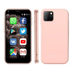 SOYES XS11, 1GB+8GB, 2.5 inch MTK6580 Quad Core up to 1.3GHz, Bluetooth, WiFi, FM, Network: 3G, Dual SIM(Pink) - British D'sire