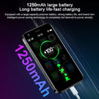 SOYES XS12, 3GB+32GB, 3.0 inch Android 9.0 MTK6737M Quad Core up to 1.1GHz, Bluetooth, WiFi, FM, Network: 4G, Dual SIM(Blue) - British D'sire