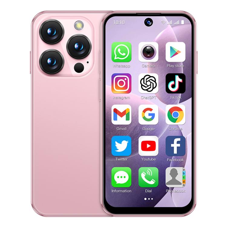 SOYES XS19, 2GB+16GB, 3.88 inch Android 10.0 MTK6580 Quad Core, Network: 3G, Dual SIM (Pink) - British D'sire Main image