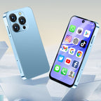 SOYES XS19 Pro, 6GB+128GB, 3.8 inch Android 12.0 MTK6762 Quad Core, Network: 4G, Dual SIM, GPS, OTG, Support Google Play Store (Blue) - British D'sire