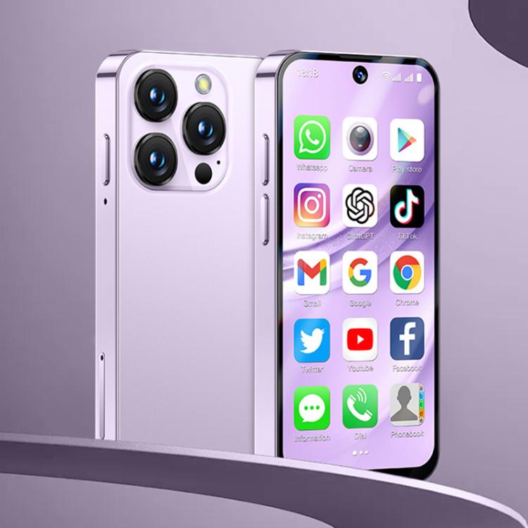 SOYES XS19 Pro, 6GB+128GB, 3.8 inch Android 12.0 MTK6762 Quad Core, Network: 4G, Dual SIM, GPS, OTG, Support Google Play Store (Purple) Secondary image