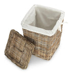 Square Rattan Laundry Basket - Laundry Baskets - British D'sire