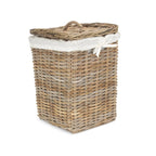 Square Rattan Laundry Basket - Laundry Baskets - British D'sire