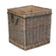 Square Rope Handled Log Storage Basket - Log Baskets - British D'sire