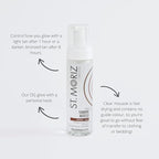 St Moriz Original Instant Clear Tanning Mousse in Medium to Dark | Fast Drying Vegan Fake Tan | Light Glow in 1 Hour, Deeper Glow After 8 Hours | Dermatologically Tested | Cruelty Free | 200ml - British D'sire