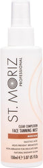 St Moriz Professional Clear Complexion Tanning Face Mist | Fast Drying Buildable Fake Tan Spray | With Salicylic Acid to Help Prevent Breakouts | Kind to Skin | Natural Buildable Face Glow | 150ml - British D'sire