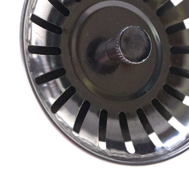 Stainless Steel Bathroom Kitchen Sink Strainer Flume Cover - British D'sire