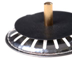 Stainless Steel Bathroom Kitchen Sink Strainer Flume Cover - British D'sire
