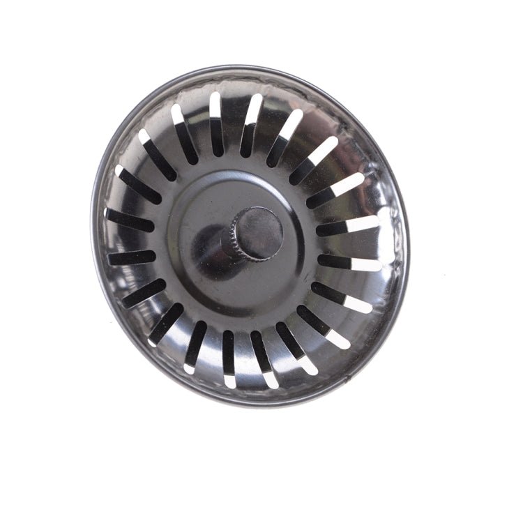 Stainless Steel Bathroom Kitchen Sink Strainer Flume Cover - British D'sire