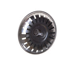 Stainless Steel Bathroom Kitchen Sink Strainer Flume Cover - British D'sire