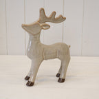 Standing Fawn Brown Reindeer Ornament - Christmas Decor - British D'sire