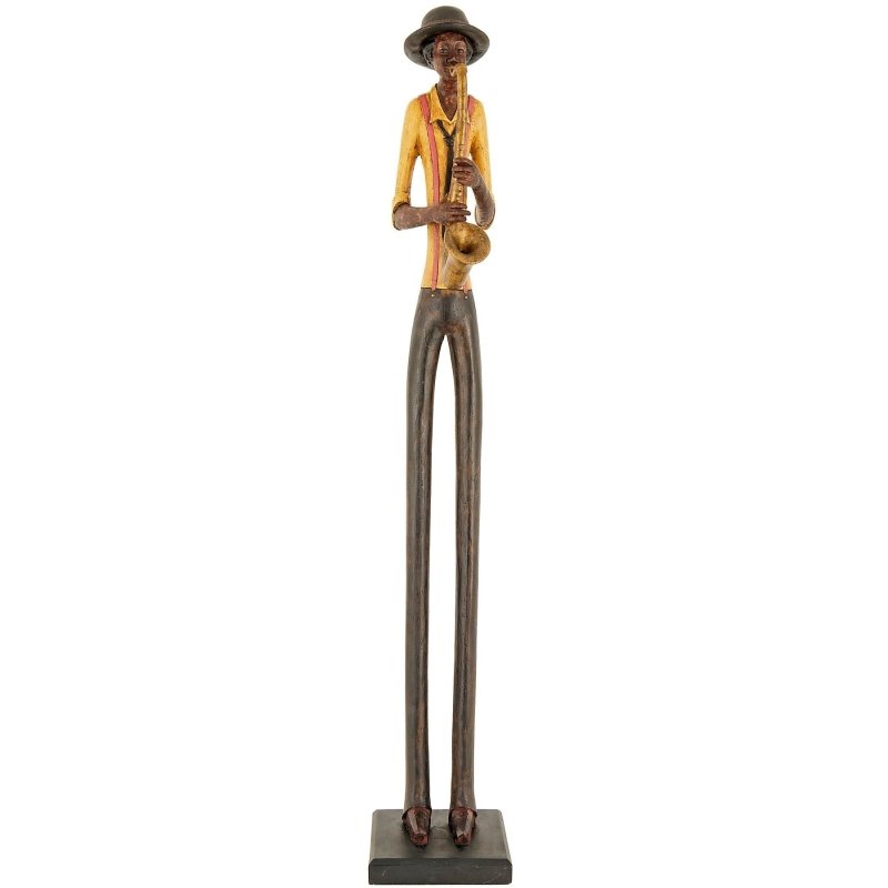 Standing Jazz Band Saxophonist Decorative Ornament - Figurines - British D'sire