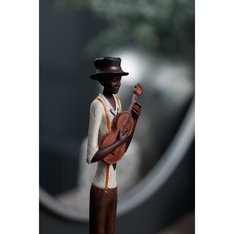 Standing Jazz Band Strings Decorative Ornament - Figurines - British D'sire