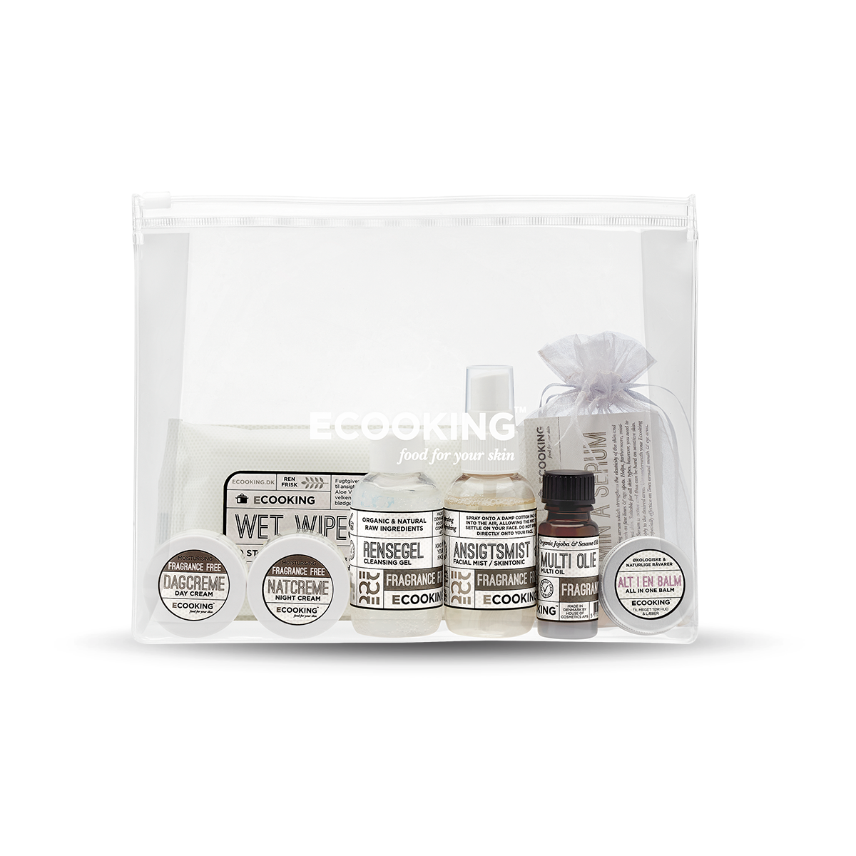 Ecooking Starter Kit Fragrance Free with Cleansing Gel Main image