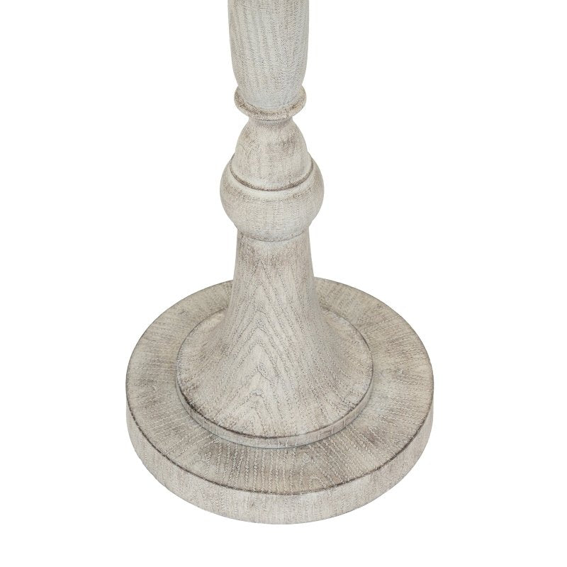Stella Floor Lamp With Linen Shade - Lamps - British D'sire