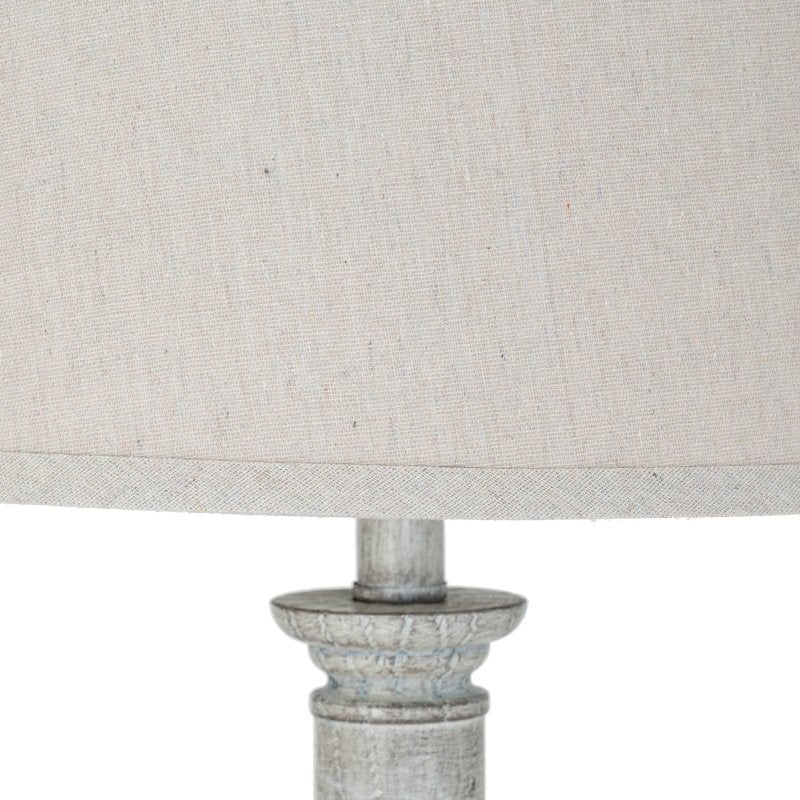StellaTable Lamp With Linen Shade - Lamps - British D'sire