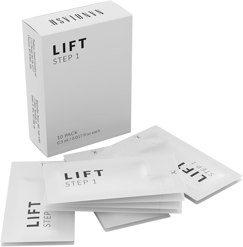 Nanolash Step 1 Lift 10 sachets - lash lift and lamination activator Main image