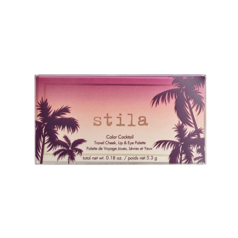 Stila Color Cocktail Travel Cheek, Lip & Eye Palette - Malibu Sunset - Makeup Palettes - British D'sire