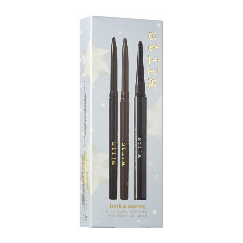 Stila Dark & Stormy Stay All Day® Stick Eye Liner Set Holiday 2023 - Eyeliner bundle - British D'sire