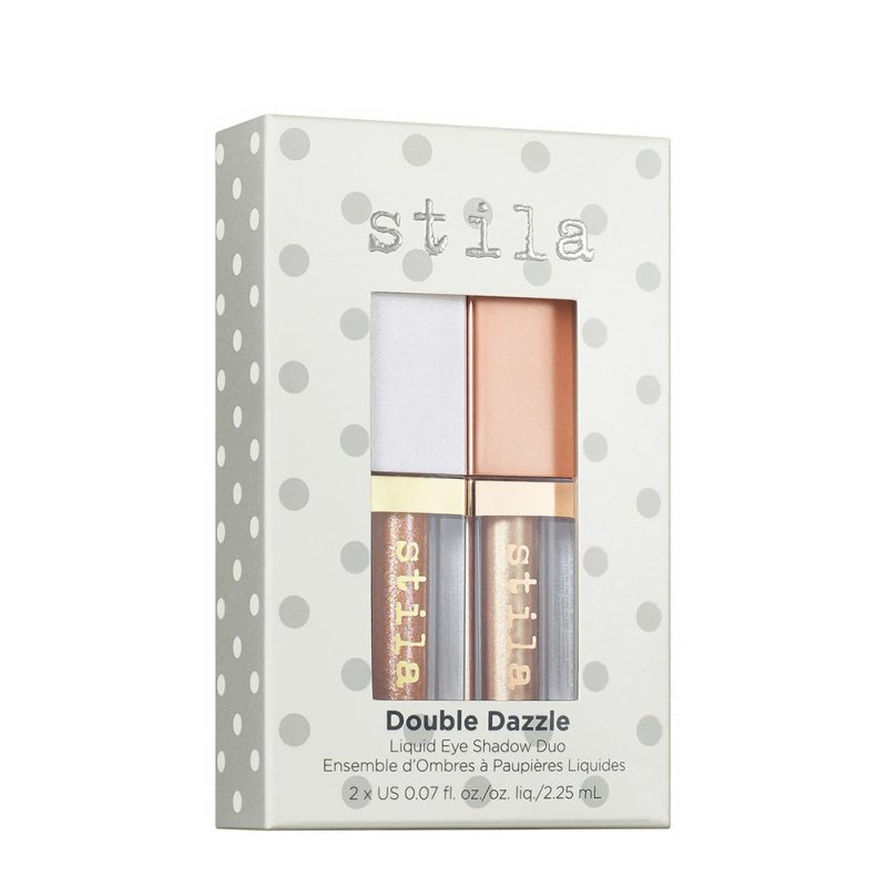 Stila Double Dazzle Liquid Eye Shadow Duo Holiday 2023 Secondary image