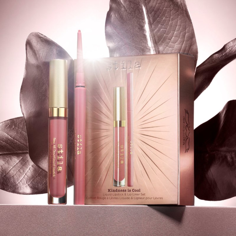 Stila Kindness is Cool - Liquid Lipstick and Lip Liner Set - Lipstick and Liner - British D'sire Main image
