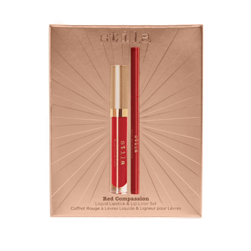 Stila Red Compassion Liquid Lipstick & Lip Liner Set - Liquid Lipstick and Lip Liner set - British D'sire