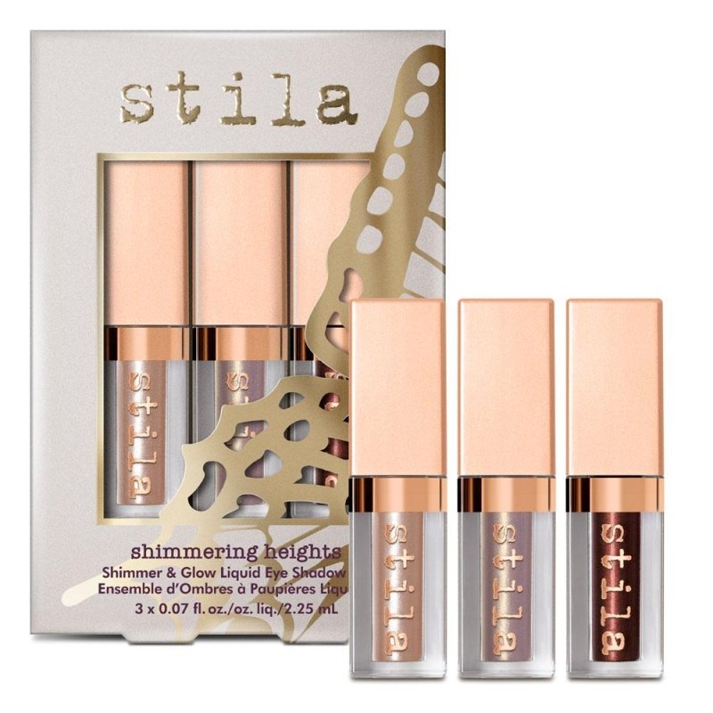Stila Shimmering Heights - Shimmer & Glow Liquid Eyeshadow Set - Liquid Eye Shadow - British D'sire