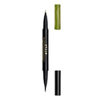 Stila Stay All Day® Dual-Ended Waterproof Liquid Eye Liner: Shimmer Micro Tip - Mojito and Intense Black - Liquid Eyeliner - British D'sire