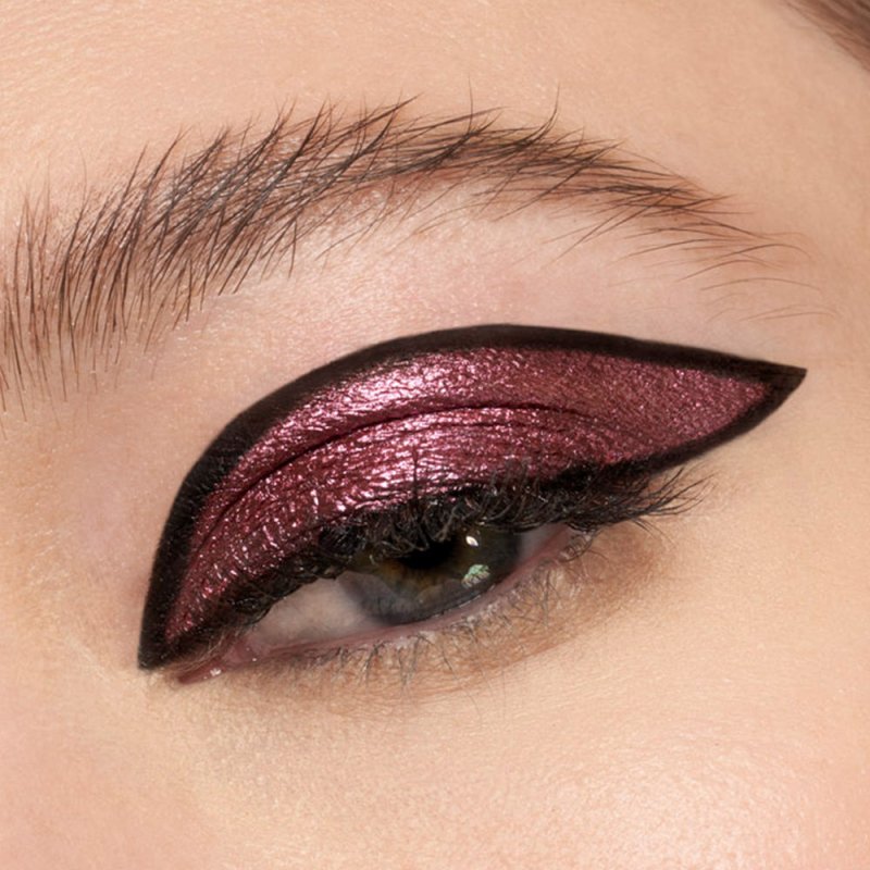 Stila Stay All Day® Dual-Ended Waterproof Liquid Eye Liner: Shimmer Micro Tip Sangria and Intense Black - Liquid Eyeliner - British D'sire