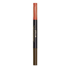 Stila Stay All Day® Dual - Ended Waterproof Liquid Eye Liner: Two Colours - Amber and Dark Brown - Liquid Eyeliner - British D'sire