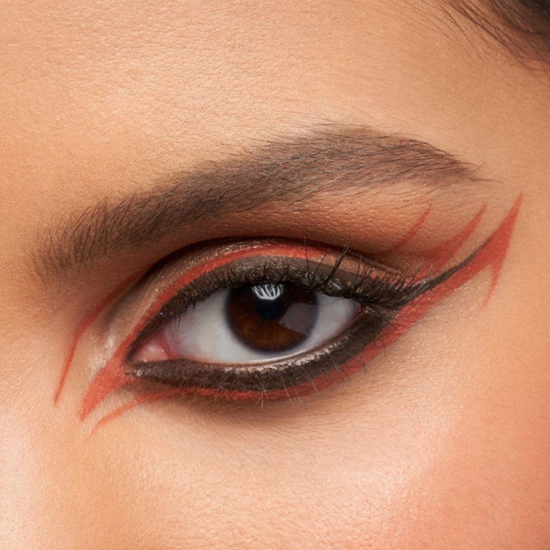 Stila Stay All Day® Dual-Ended Waterproof Liquid Eye Liner: Two Colours - Amber and Dark Brown - Liquid Eyeliner - British D'sire