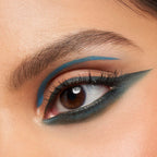 Stila Stay All Day® Dual-Ended Waterproof Liquid Eye Liner: Two Colours - Teal and Intense Jade - Liquid Eyeliner - British D'sire