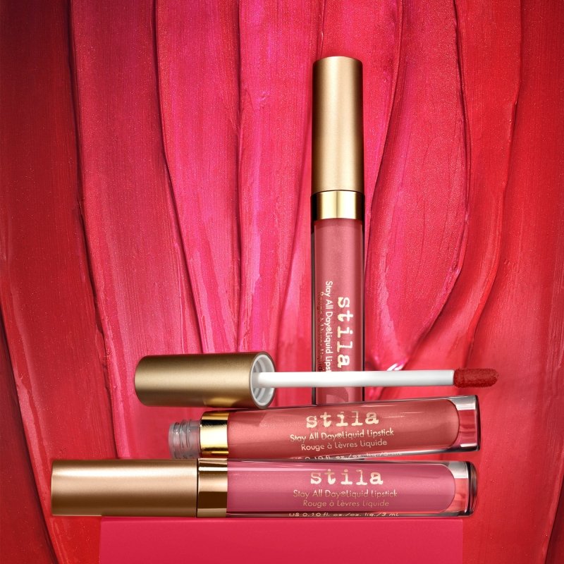 Stila - Stay All Day Liquid Lipstick - Shimmer Shade - Carina Shimmer - Liquid Lipstick - British D'sire