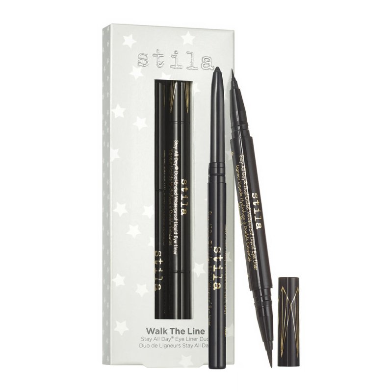 Stila Walk The Line Stay All Day® Eye Liner Duo Holiday 2023 - Liquid Eyeliner - British D'sire Main image