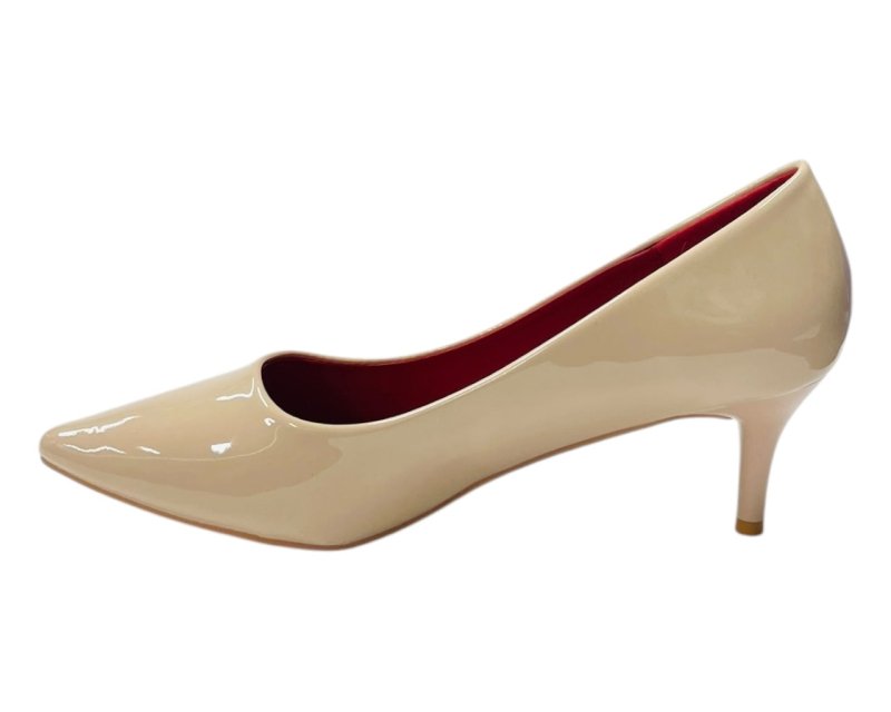 Stiletto Heel Pointed Toe Court Shoes - Court Shoes - British D'sire