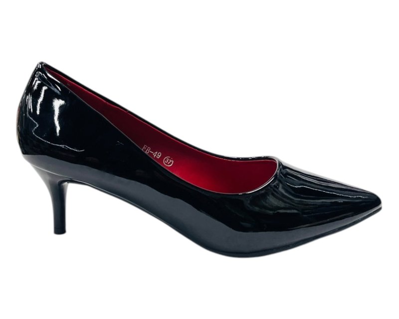 Stiletto Heel Pointed Toe Court Shoes - Court Shoes - British D'sire