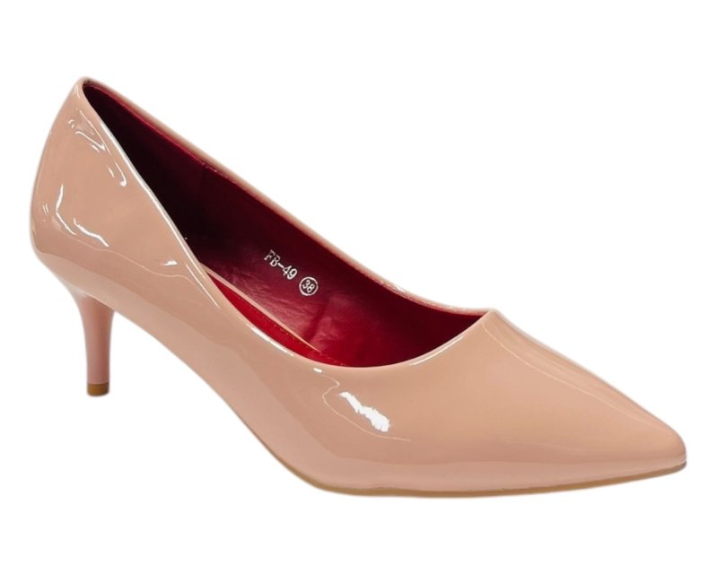 Stiletto Heel Pointed Toe Court Shoes - Court Shoes - British D'sire
