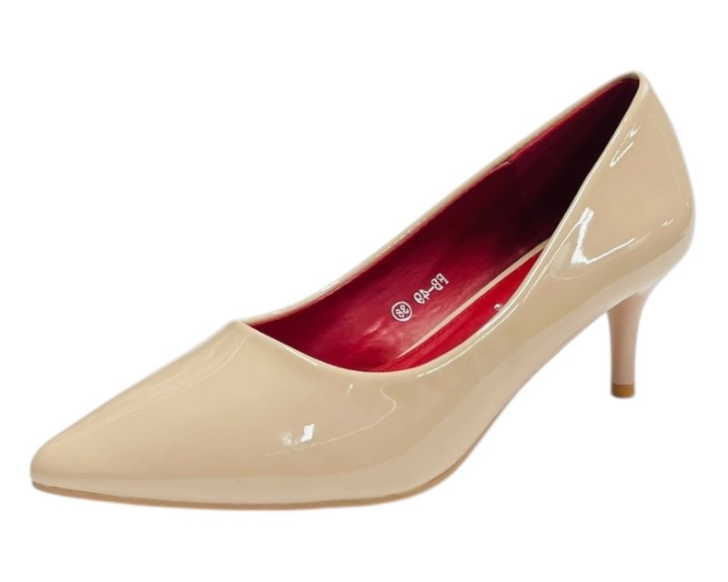 Stiletto Heel Pointed Toe Court Shoes - Court Shoes - British D'sire