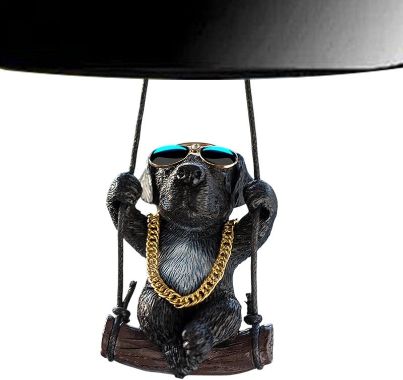 Stock Dog Rearview Mirror, Dog Rear Mirror Accessories - Retroview Mirror Decoration - Cute Car Ornament for Truck Van Sedan for Bedrooms for Camer - Home Decor - British D'sire Main image