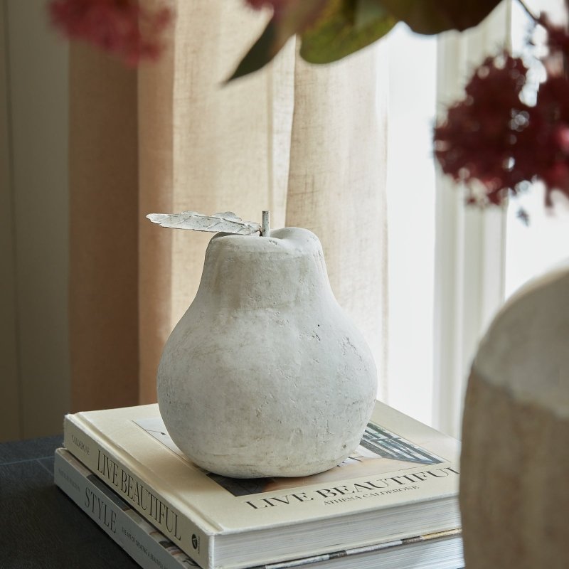 Stone Pear (Small) Decorative Home Accessory - Figurines - British D'sire