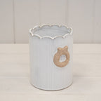 Stoneglazed Christmas Wreath Pot - Plant Pot - British D'sire