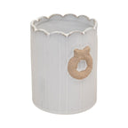 Stoneglazed Christmas Wreath Pot - Plant Pot - British D'sire