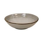 Stoneware Pasta Bowl Dimensions: 19.0cm (W) x 19.0cm (D) x 6.0cm (H) - Bowl - British D'sire