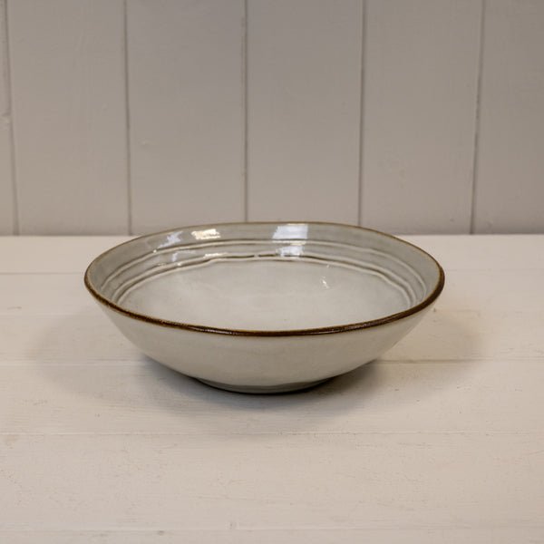 Stoneware Pasta Bowl Dimensions: 19.0cm (W) x 19.0cm (D) x 6.0cm (H) Secondary image